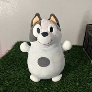 Squishmallows HugMees White Plush bluey